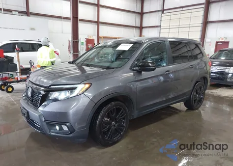 2021 Honda Passport Awd Sport from USA, damaged, VIN 5FNYF8H22MB011255